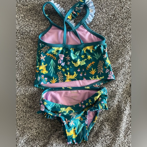 4 infant swim suits, 2 Minnie Mouse, 1 lion king and 1 multi colored - Picture 5 of 10